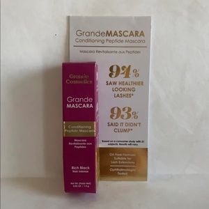 GRANDE COSMETICS GrandeMASCARA Black Conditioning Peptide Mascara Mini 0.05oz